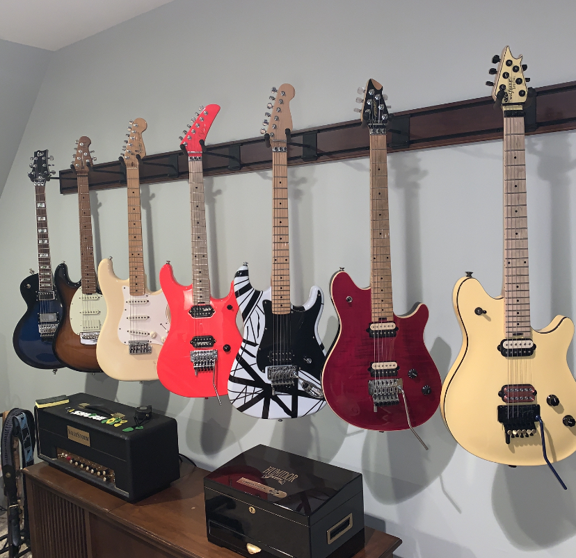 Anyone use slat wall setups for hanging guitars? | Rig-Talk