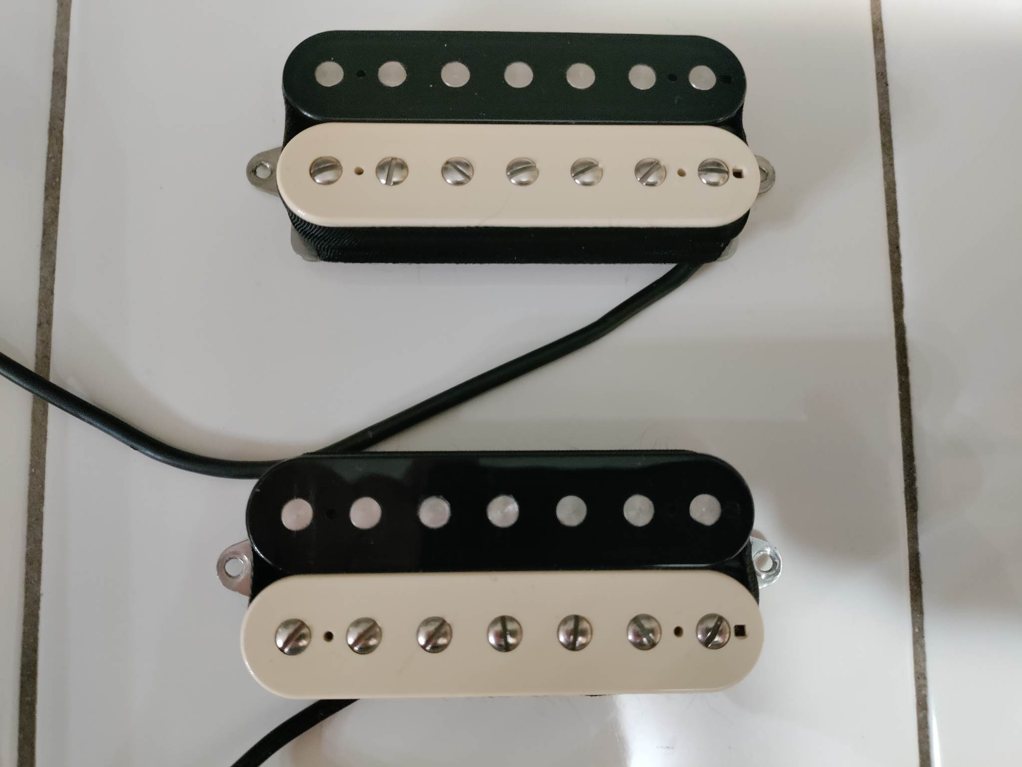 BareKnuckle 7 string NailBomb (ceramic) bridge and VH2 neck SET - 3.jpg