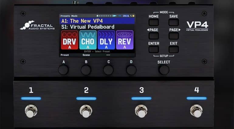 Fractal Virtual Pedalboard (VP4)