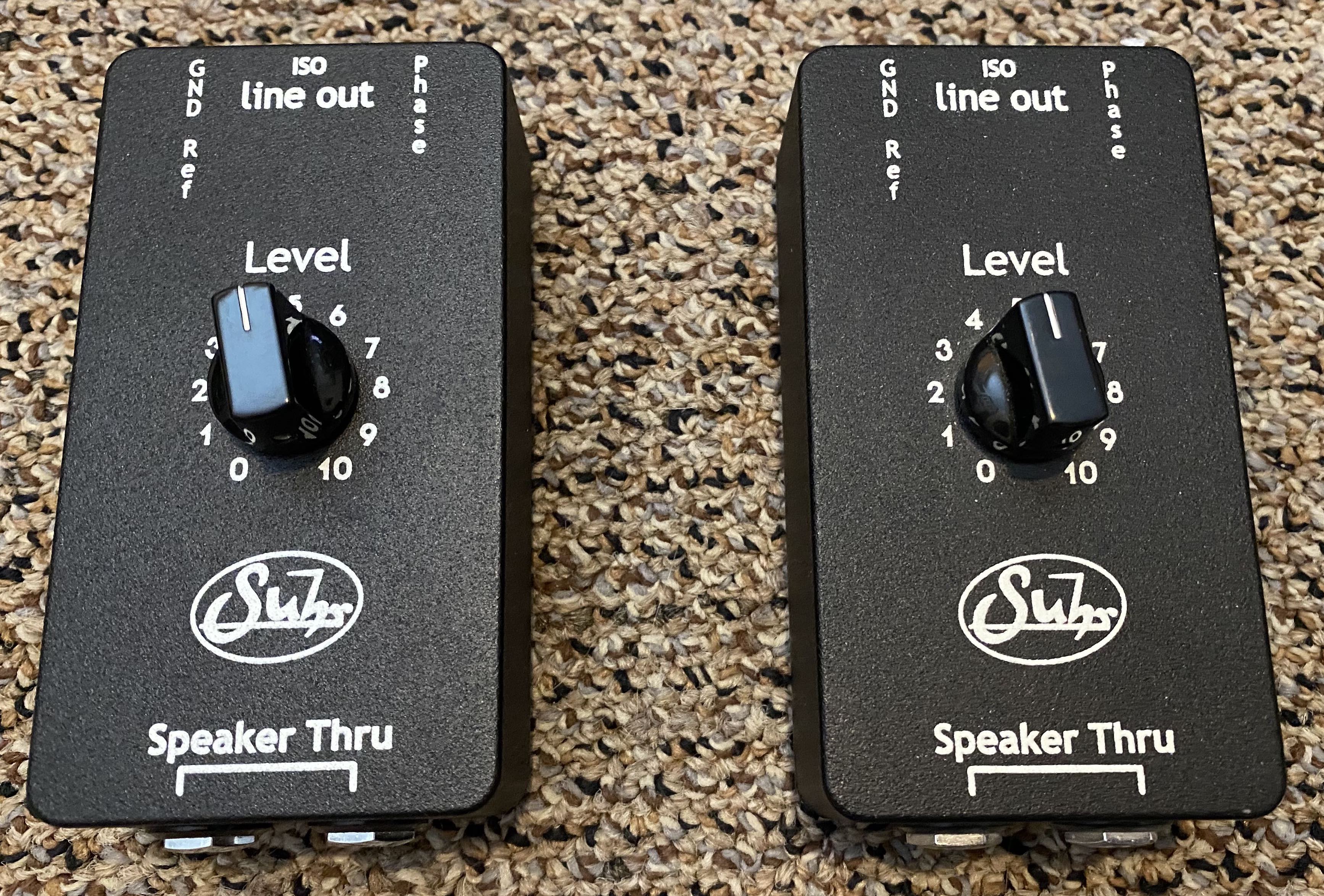 Both Sold! 2 Suhr Iso Line Out Boxes for Wet/Dry or Wet/Dry/Wet