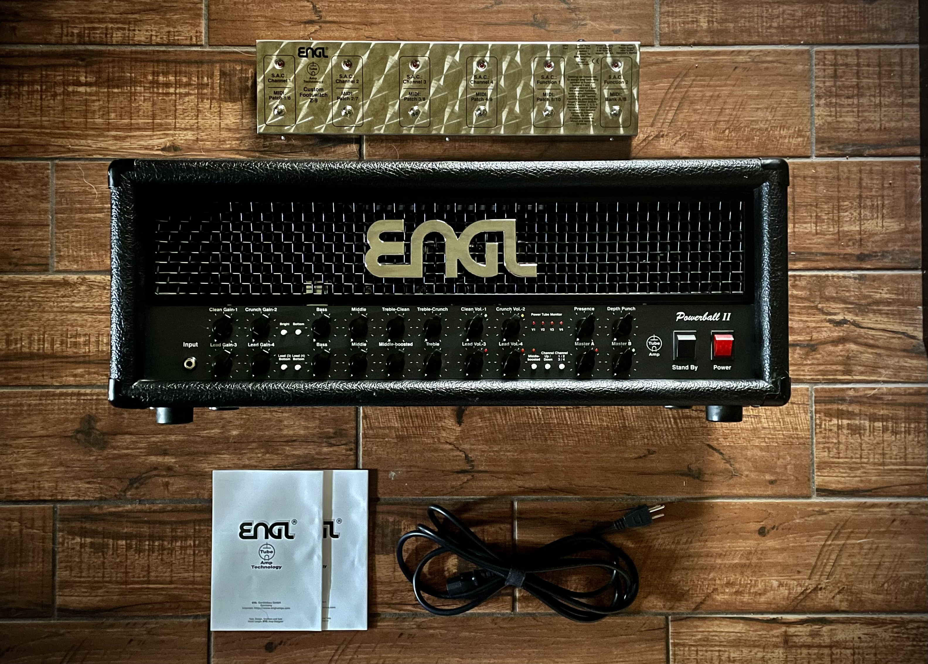 SOLD: Engl Powerball II with Z-9 Foot-switch | Rig-Talk