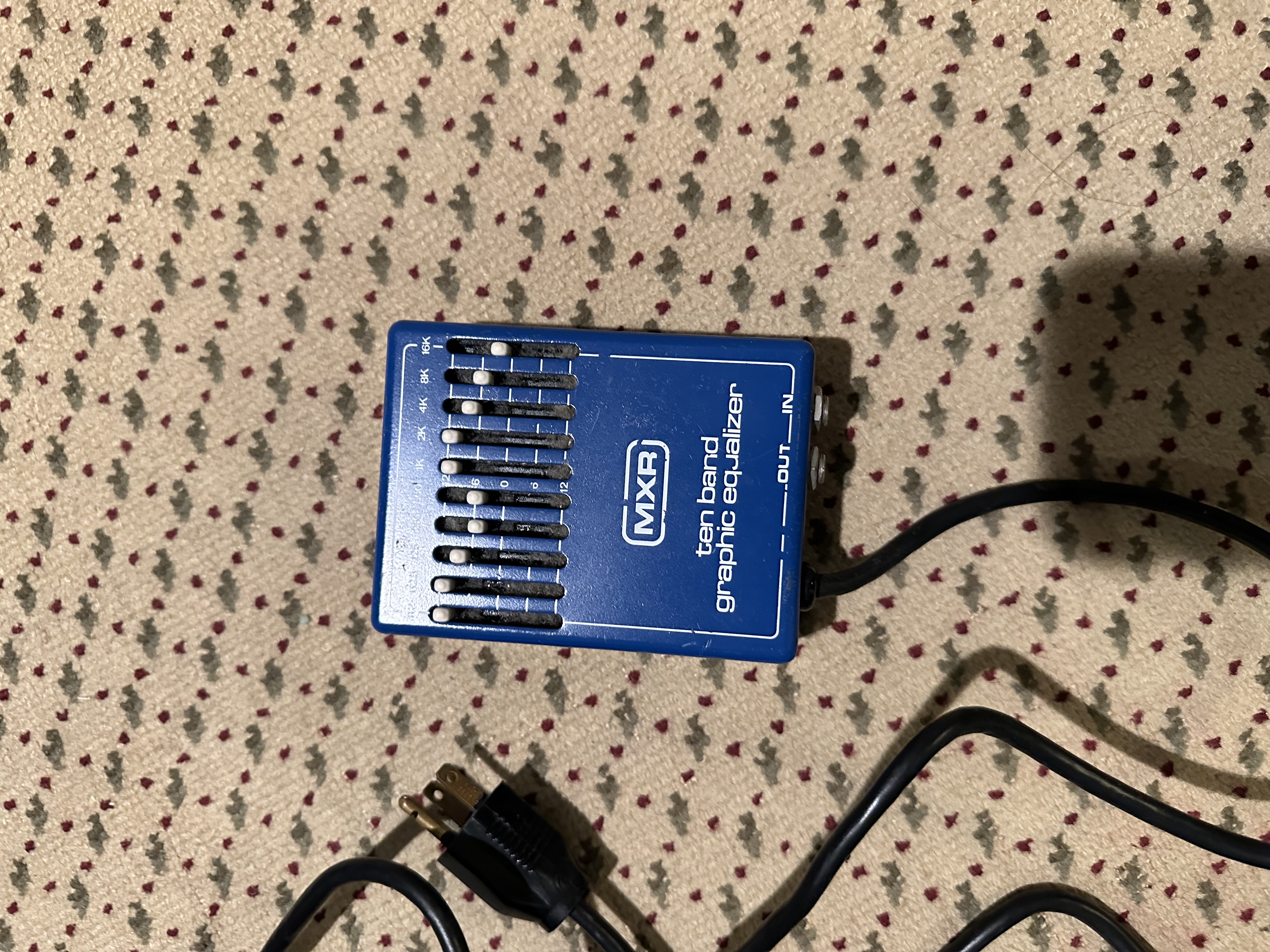 SOLD: Vintage MXR Blue 10 Band EQ MX-108 | Rig-Talk