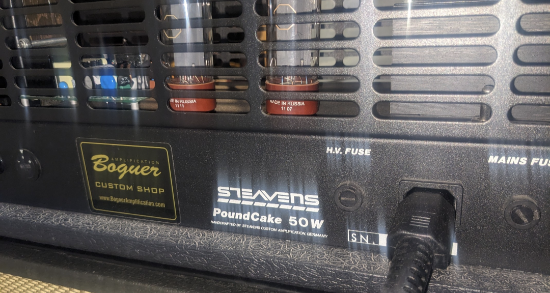 Reluctant FS: Bogner Modded 50w Steavens Poundcake (sold!) | Rig-Talk